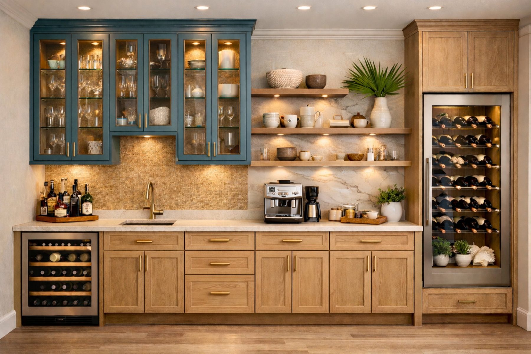 Home Bar + Coffee Bar