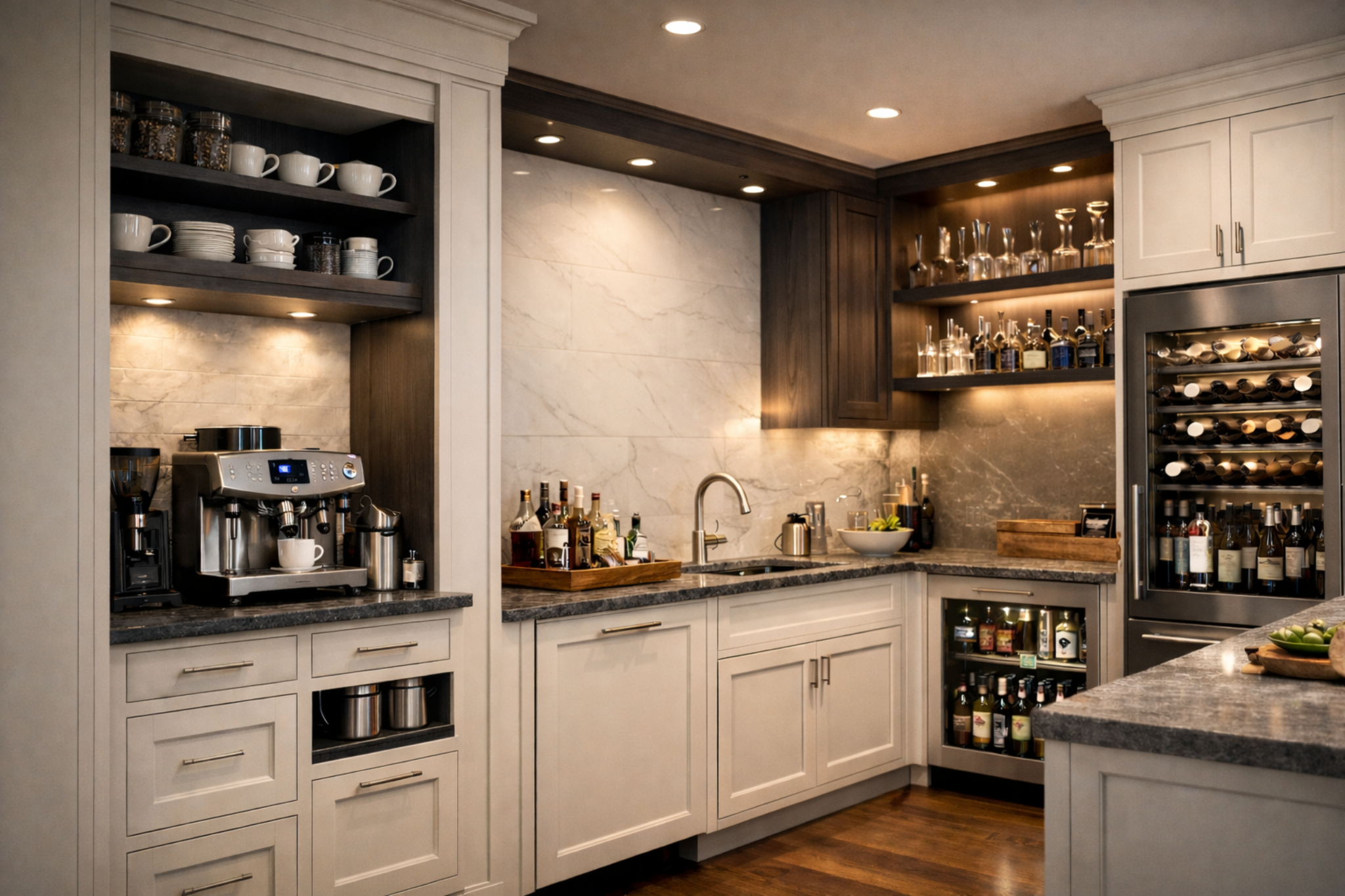 Home Bar + Coffee Bar