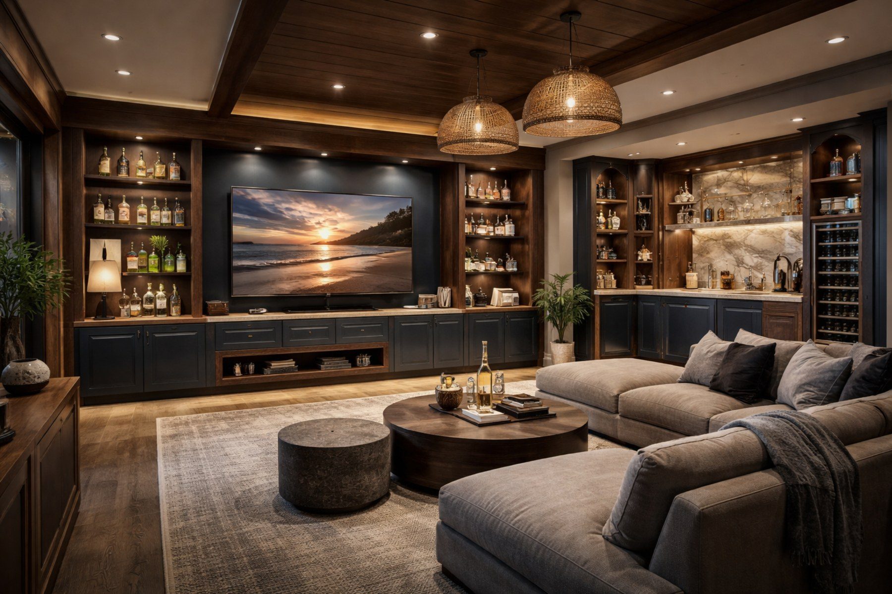 Man Cave / Media Lounge